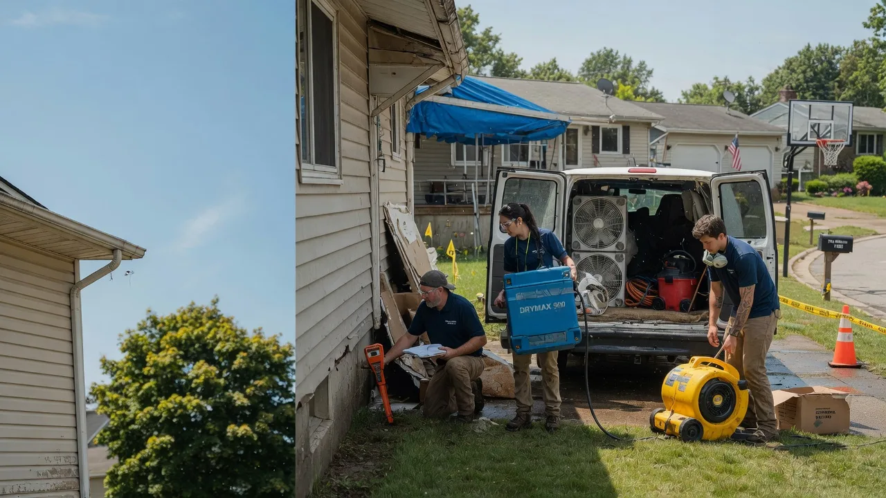 Ceiling Leak Cleanup in Princeton, IN near me